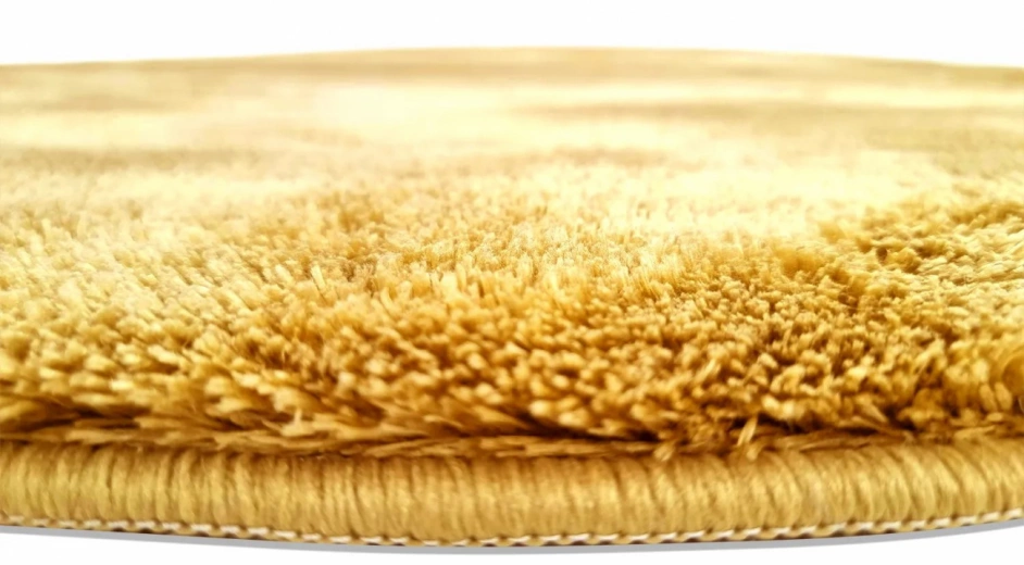 Rund matta 'Aranga Super Soft' - Orange