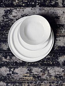 Assiett 'Boho white' - Vit