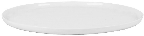 Assiett 'Boho white' - Vit