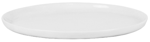 Serveringsfat 'Boho white' - Vit