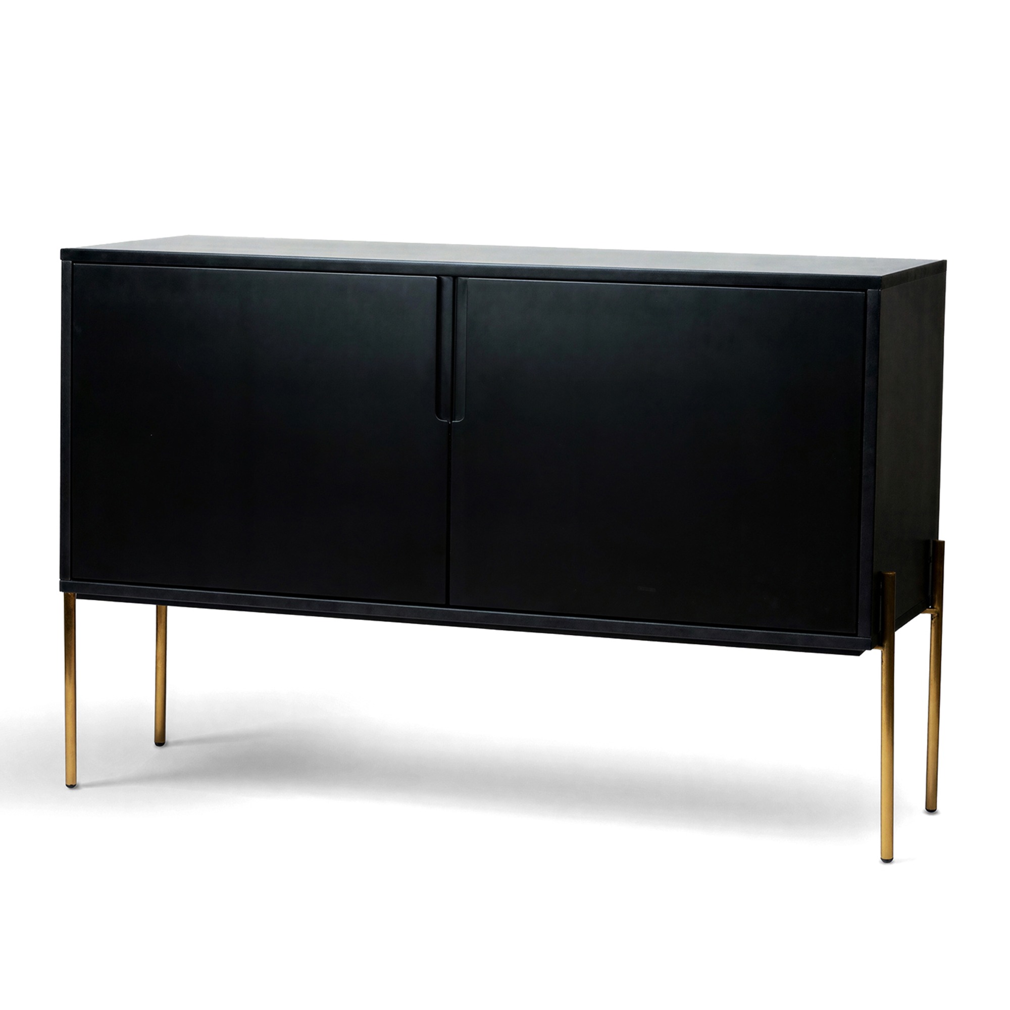 Sideboard 'Frölunda' - Svart/Guld