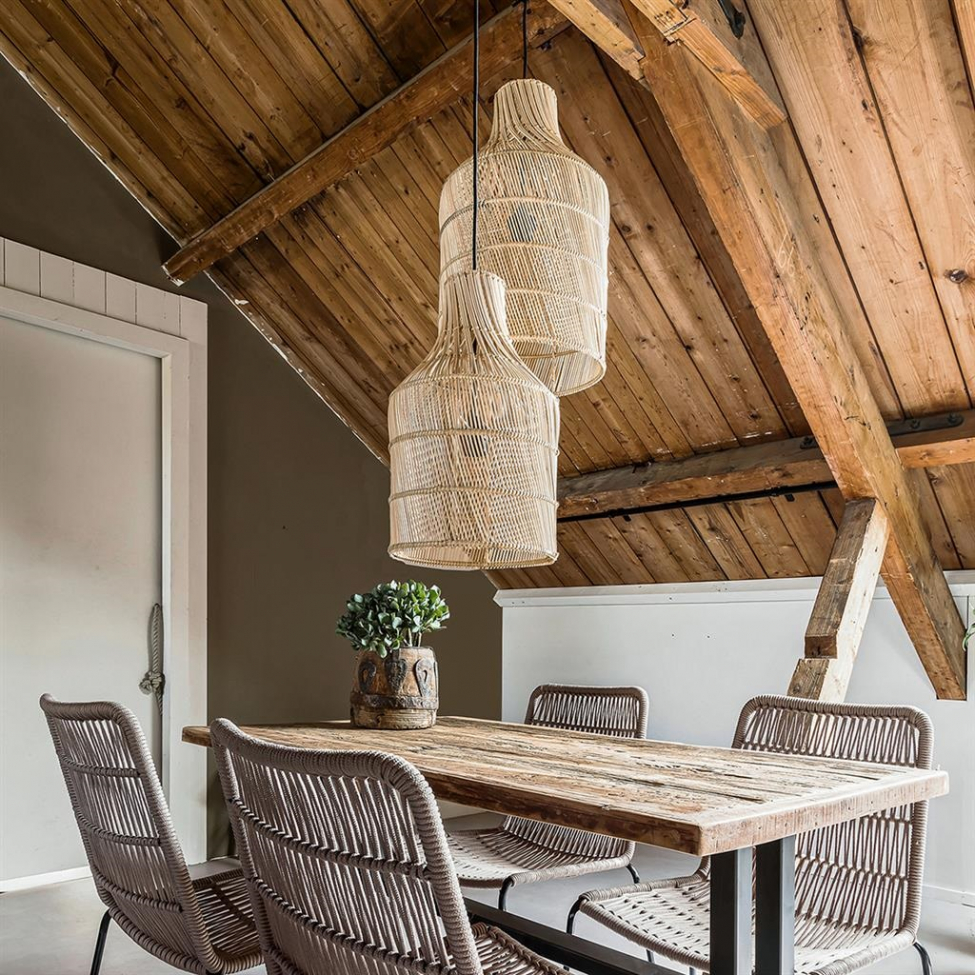 Taklampa 'Bottle' - Natur 
