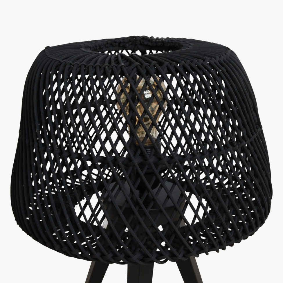 Bordslampa 'Maze' - Svart