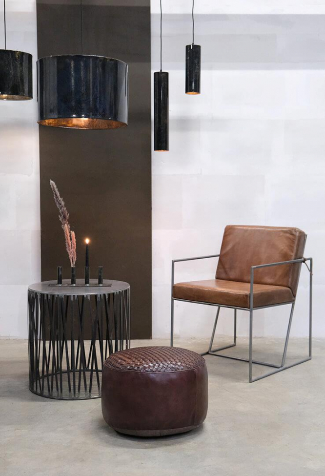 Loungestol 'Moore' - Brun