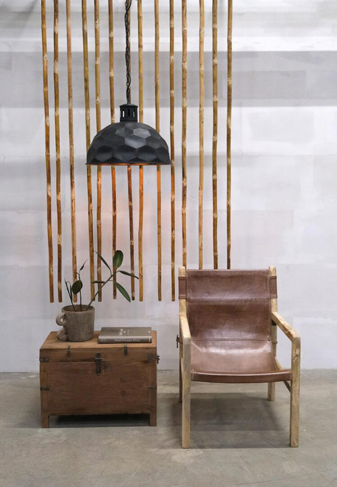 Loungestol 'Blixen' - Brun