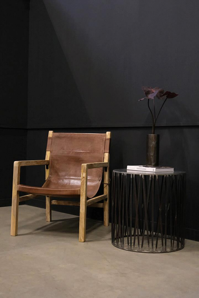 Loungestol 'Blixen' - Brun