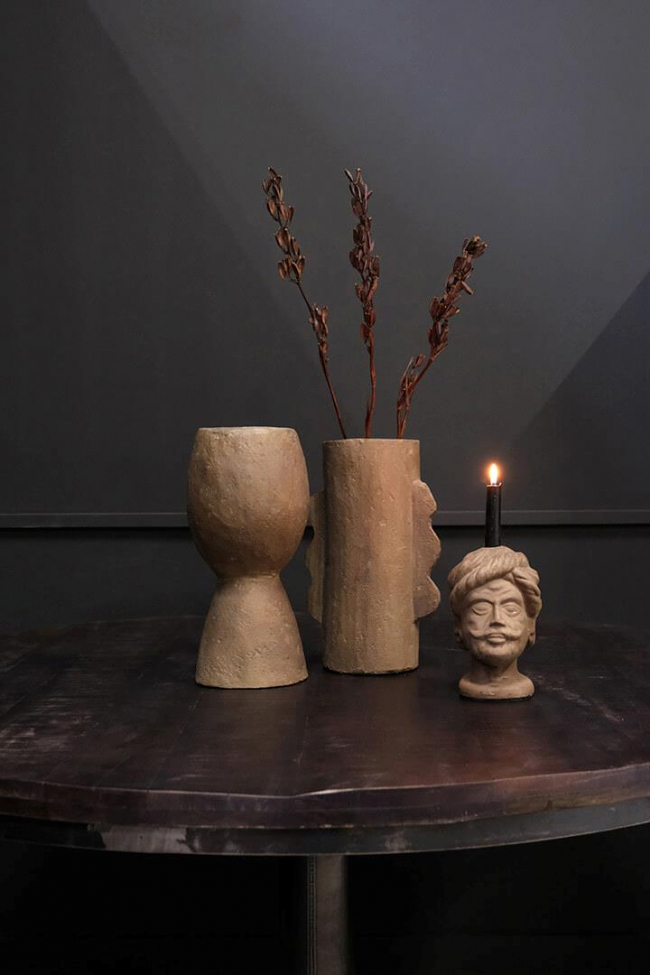 Matbord 'Jack' Runt 120cm - Svart