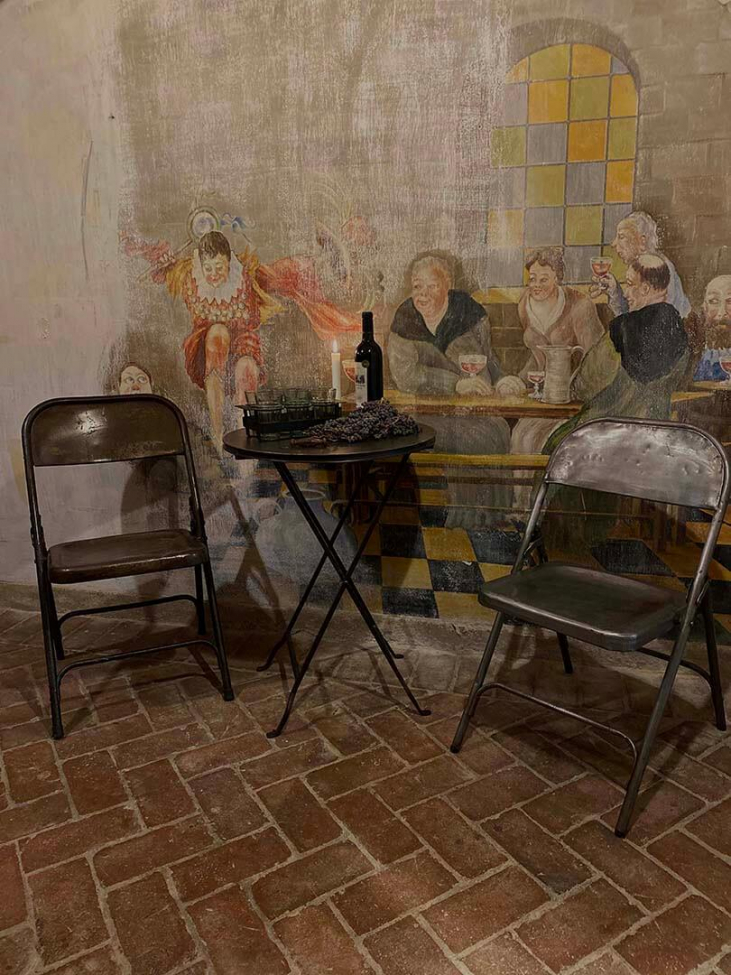 Cafébord 'Bella' - Brun