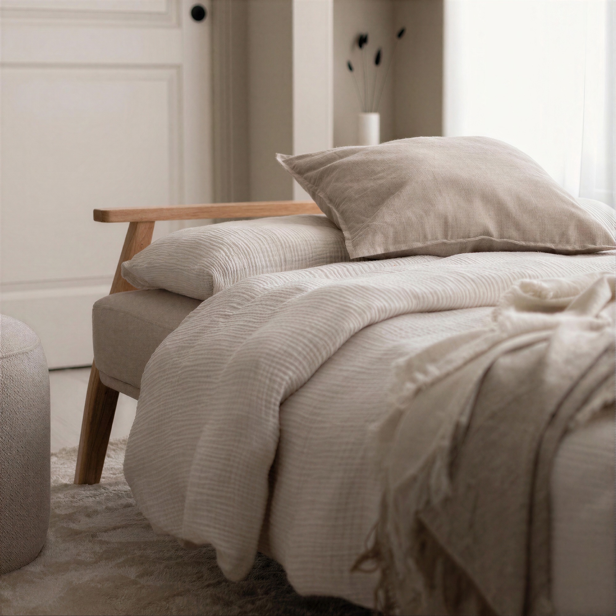 Bäddsoffa 'Klippan' - Beige