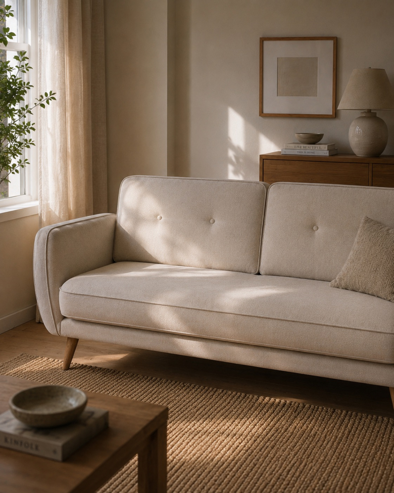 Bäddsoffa 'Kap Verde' - Beige