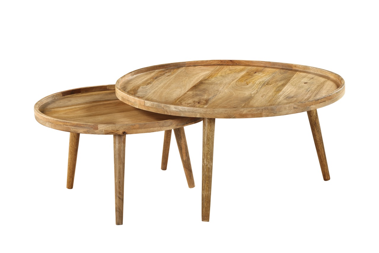 soffbord 'manarola' 2 delar - brun