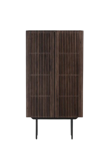 Hög bänk 'Louvre' - Valnöt