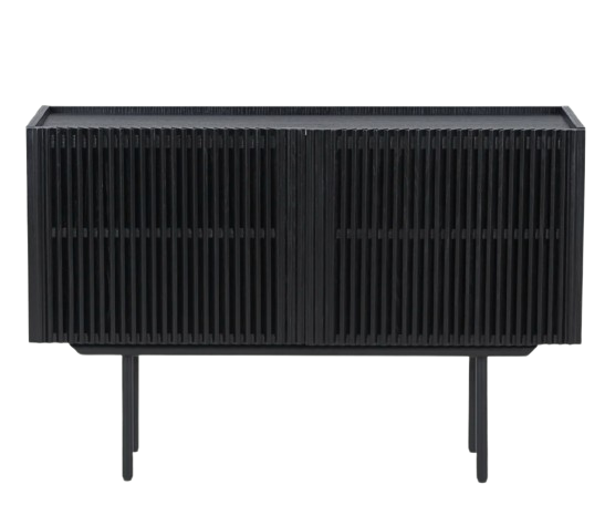 Sidobord 'Louvre' - Svart