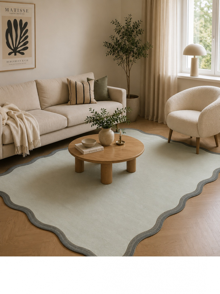 Matta 'Aureline' Beige/Grå