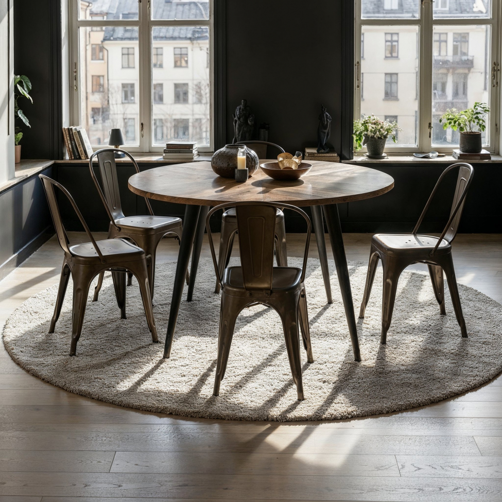 Stol 'Montmartre' - Vintage Koppar