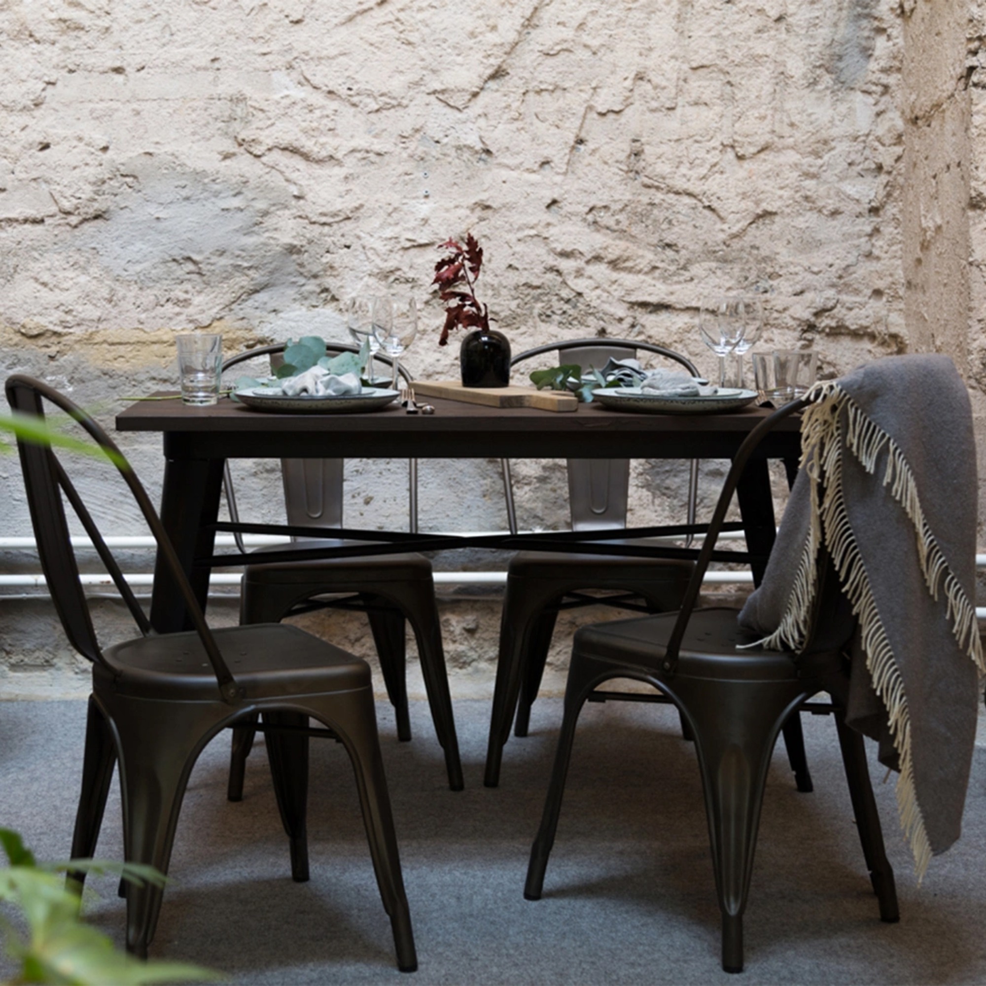 Stol 'Montmartre' - Vintage Koppar