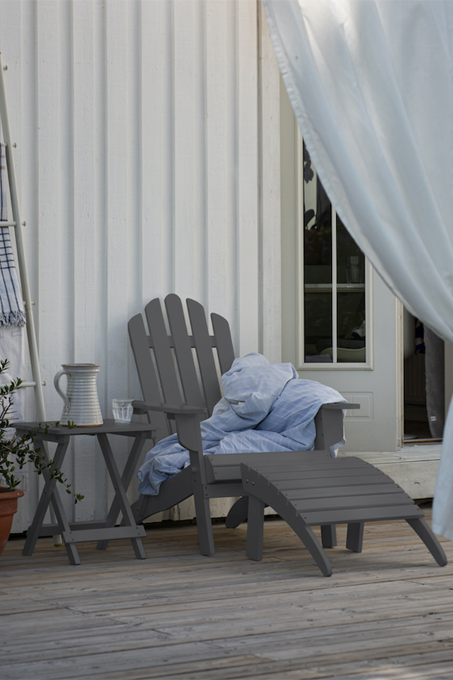 Trädgårdsbord 'Lounge' - Grå