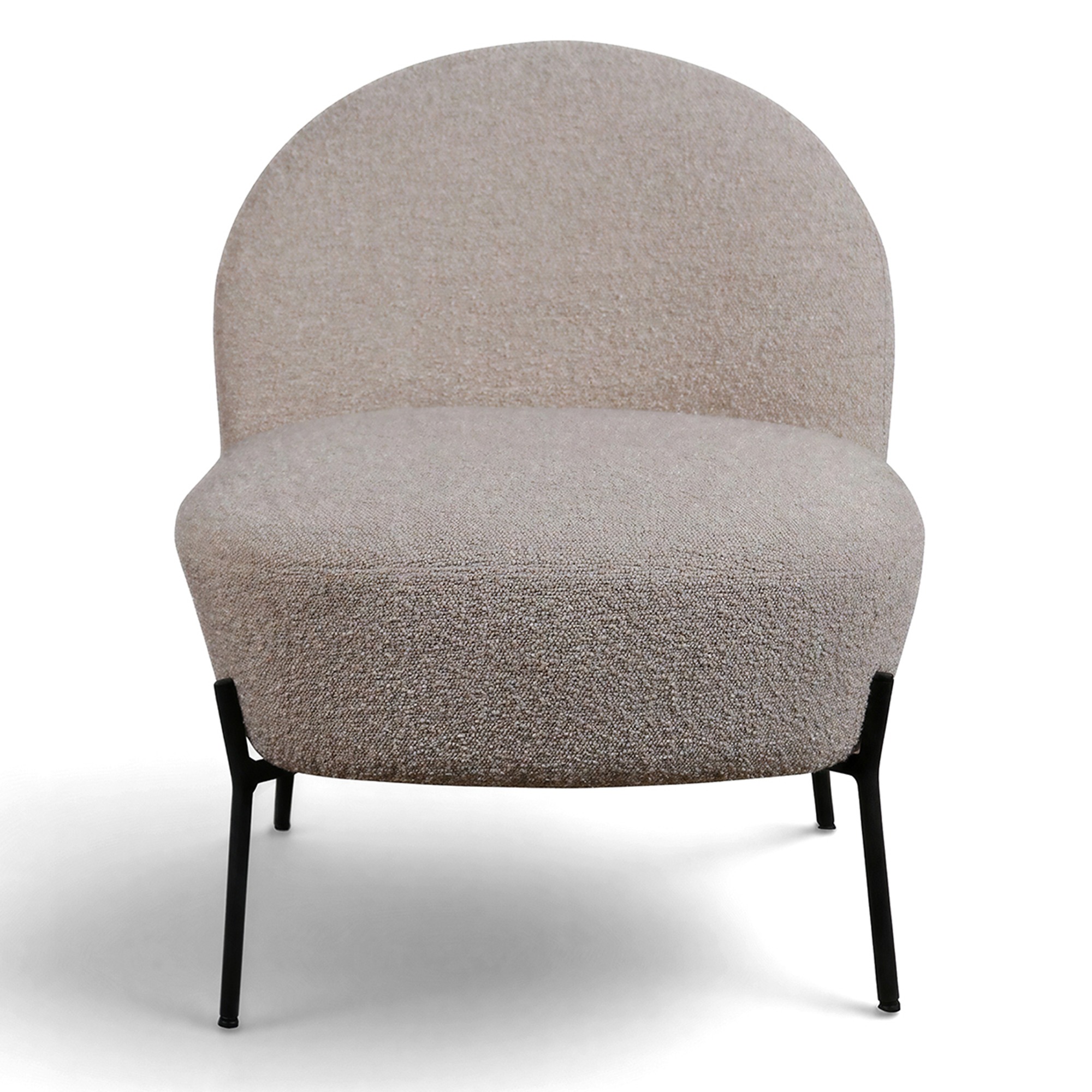 Fåtölj 'Gori' - Beige/Bouclé