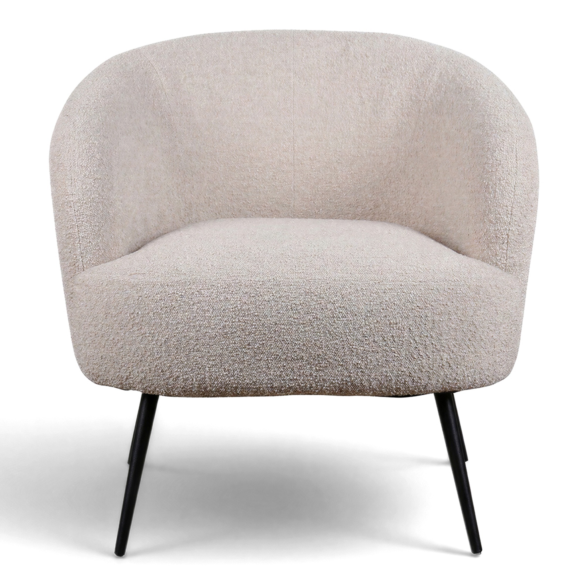 Fåtölj 'Capri' - Beige/Bouclé