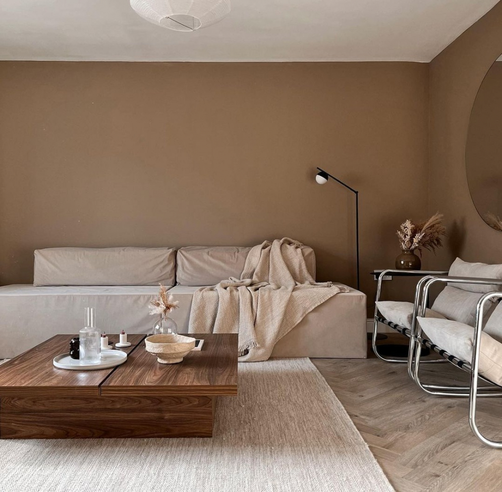 Ullmatta 'Dhurry' 70x300cm - Natur