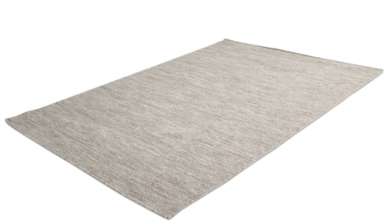 Ullmatta 'Dhurry' 250x350cm - Beige