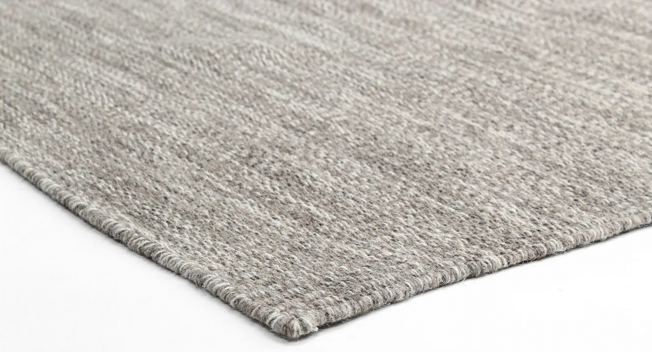 Ullmatta 'Dhurry' 250x350cm - Beige
