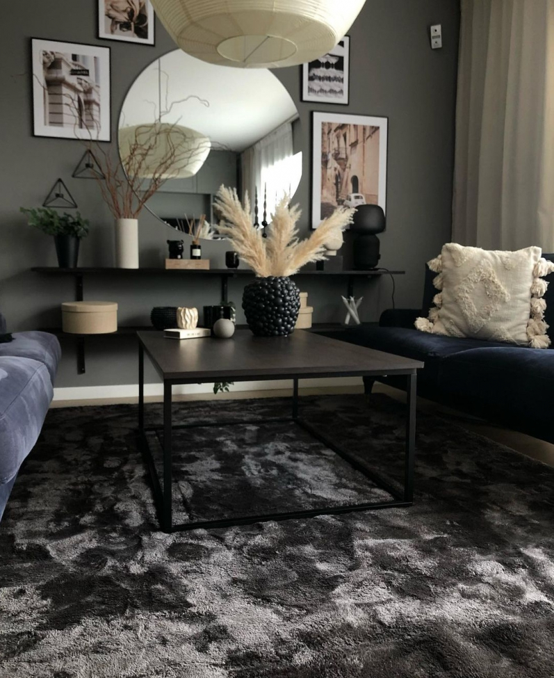Ryamatta 'Aranga Super Soft' 60x120cm - Antracit