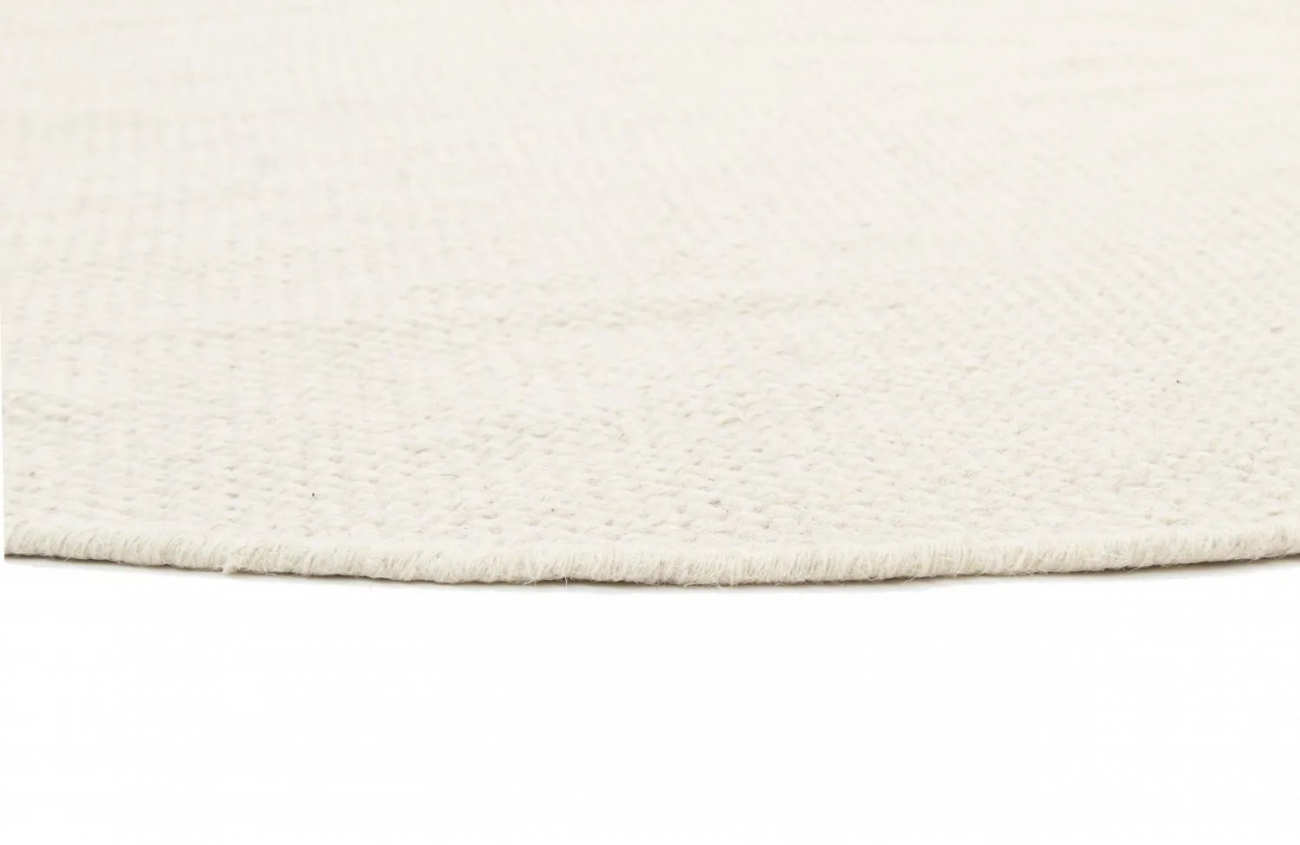 Rund matta 'Coastal' 200cm - Cream