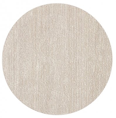 Rund Matta 'Avafors' 240cm - Beige