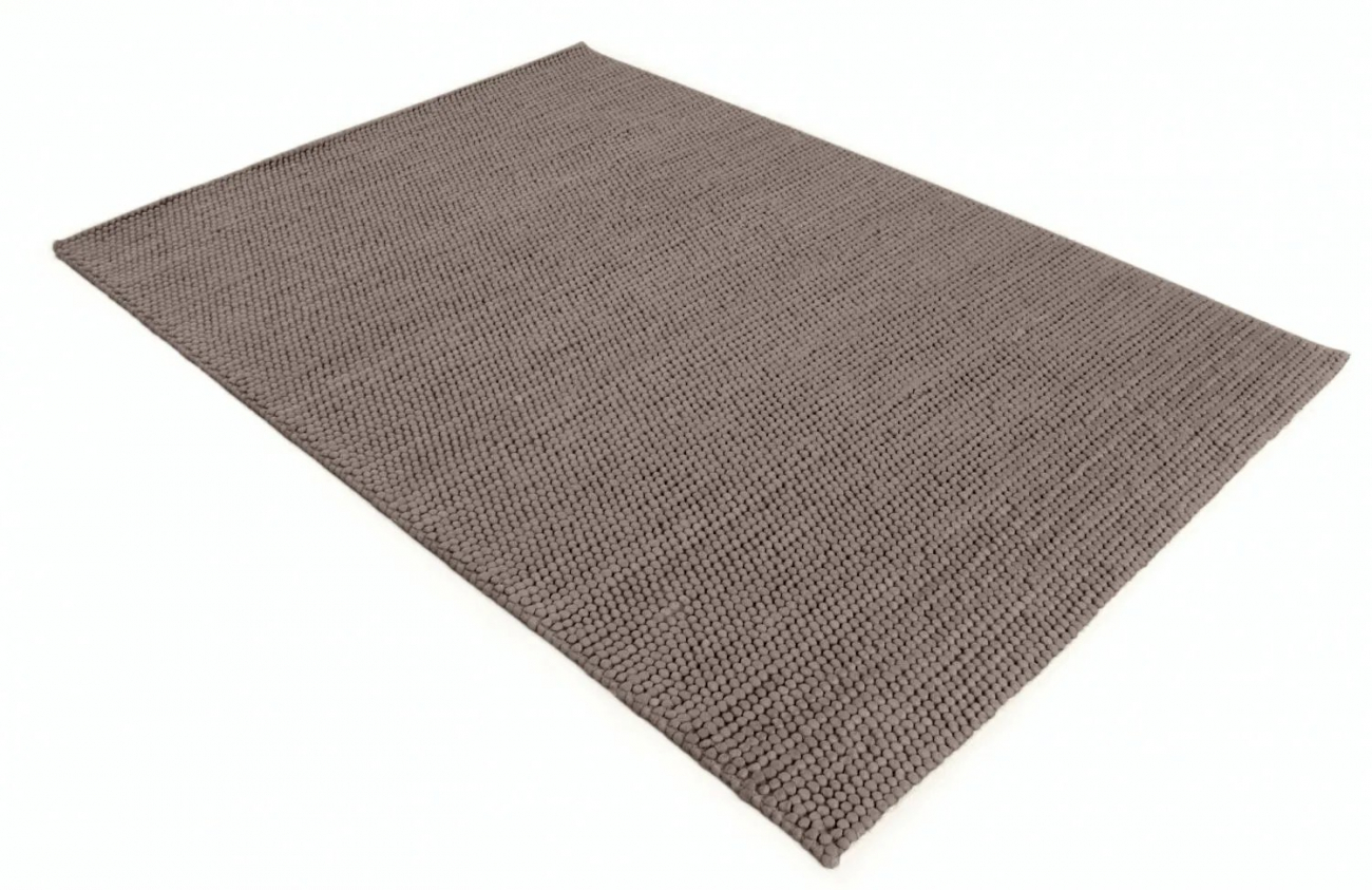 Ullmatta 'Avafors Wool Bubble' 240x340cm - Brun