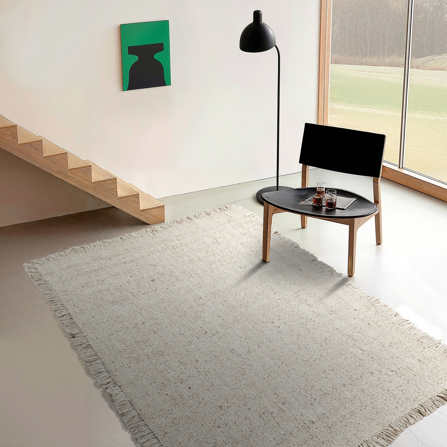 Ullmatta 'Dalita' - Beige