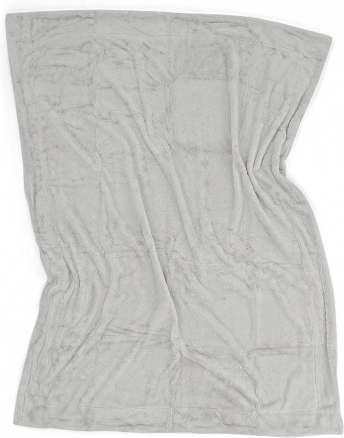 Pläd 'Aranga Super Soft Throw' 130x170cm - Grå