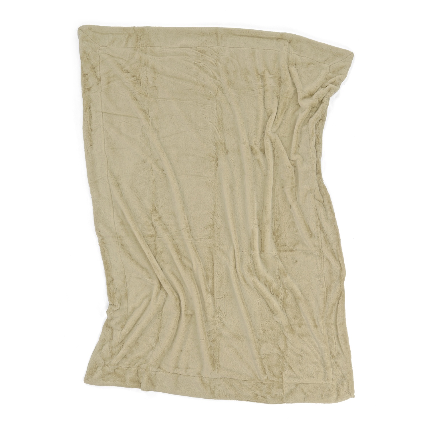 Pläd 'Aranga Super Soft Throw' 130x170cm - Ljusgrön
