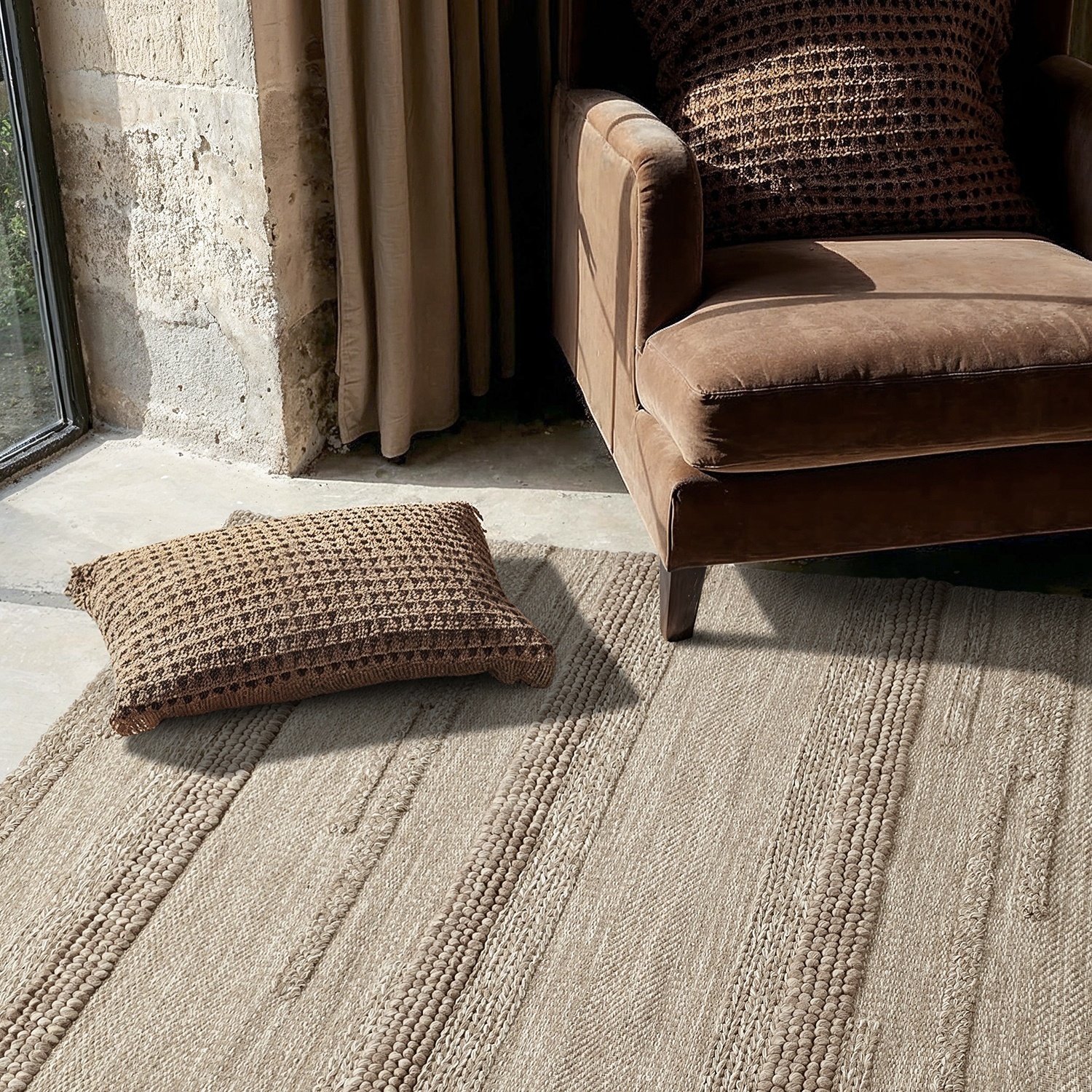 Ullmatta 'Almaty' - Beige