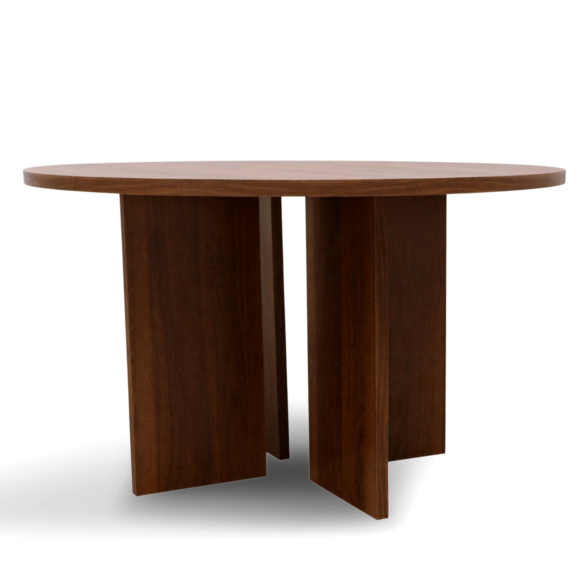 Soffbord 'Créme' Runt 75cm - Valnöt