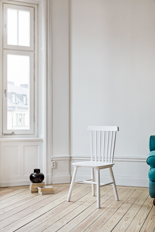 Pinnstol 'Elsa' - Vit