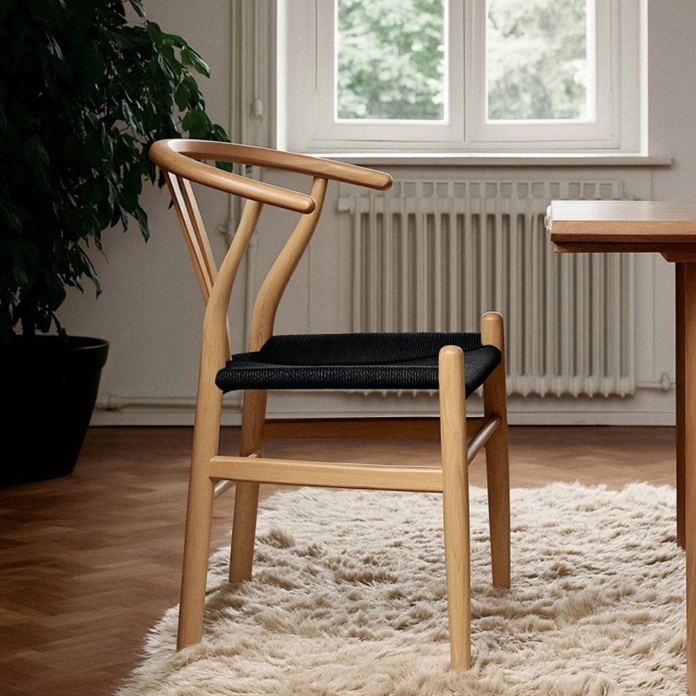 Stol 'Alta' - Natur/Svart