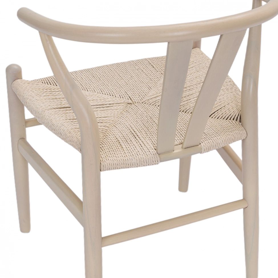 Stol 'Alta' - Beige/Vit pigmenterad