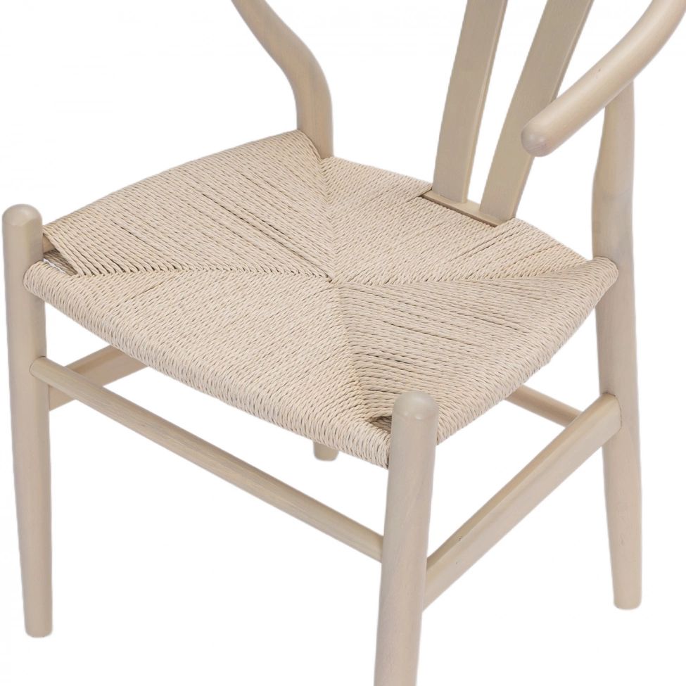 Stol 'Alta' - Beige/Vit pigmenterad