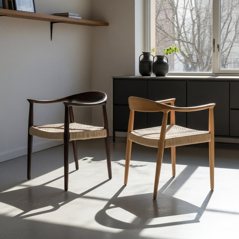 Stol 'Ask' - Valnöt