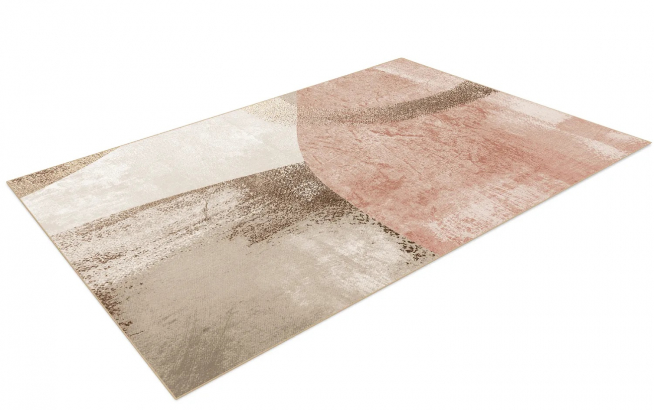 Wiltonmatta 'Fia' 240x340cm - Rosa/Multi