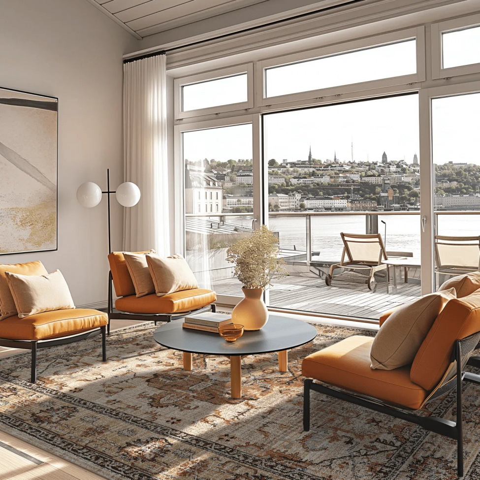 Wiltonmatta 'Siliana' 240x340cm - Beige