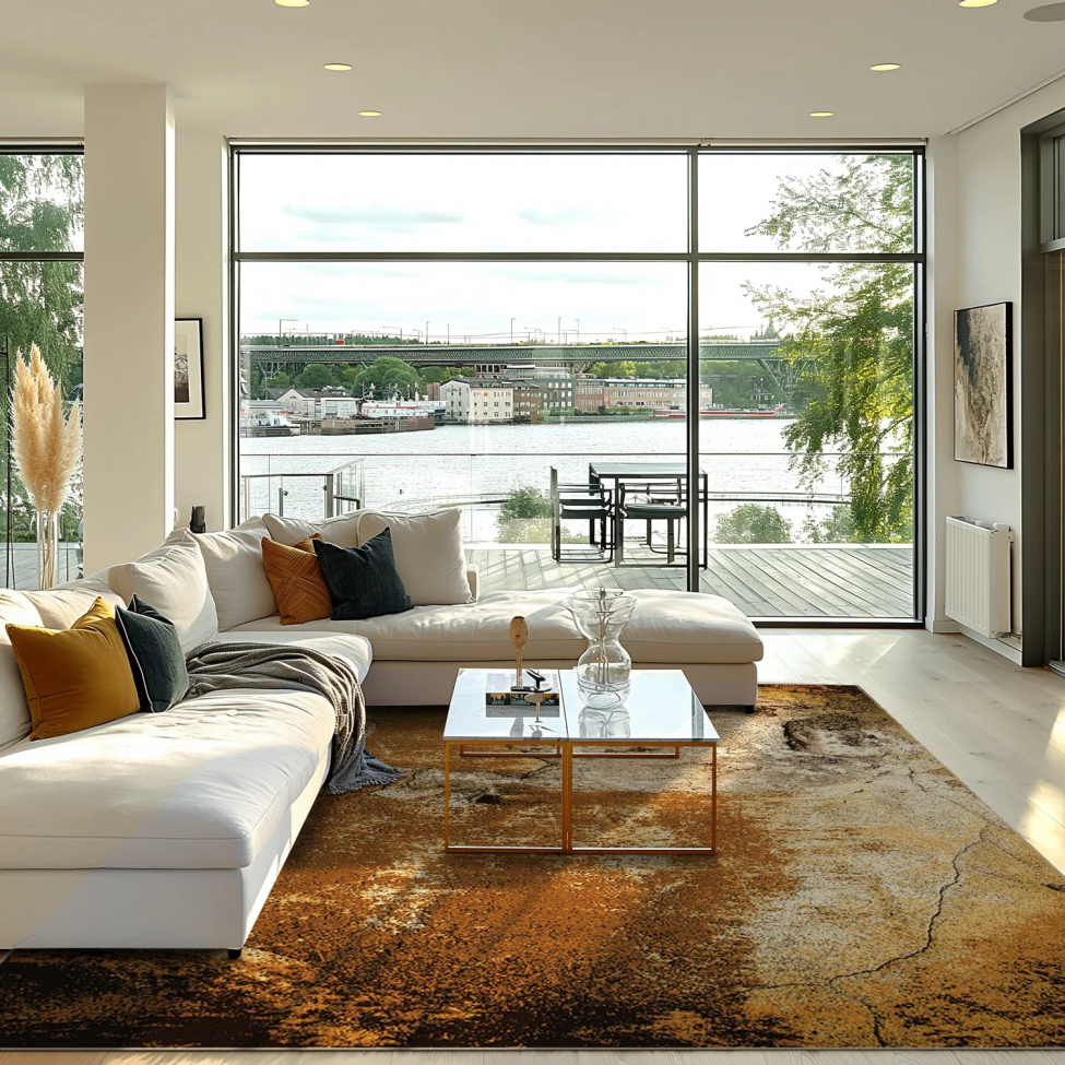 Wiltonmatta 'Olivera' 80x250cm - Brun
