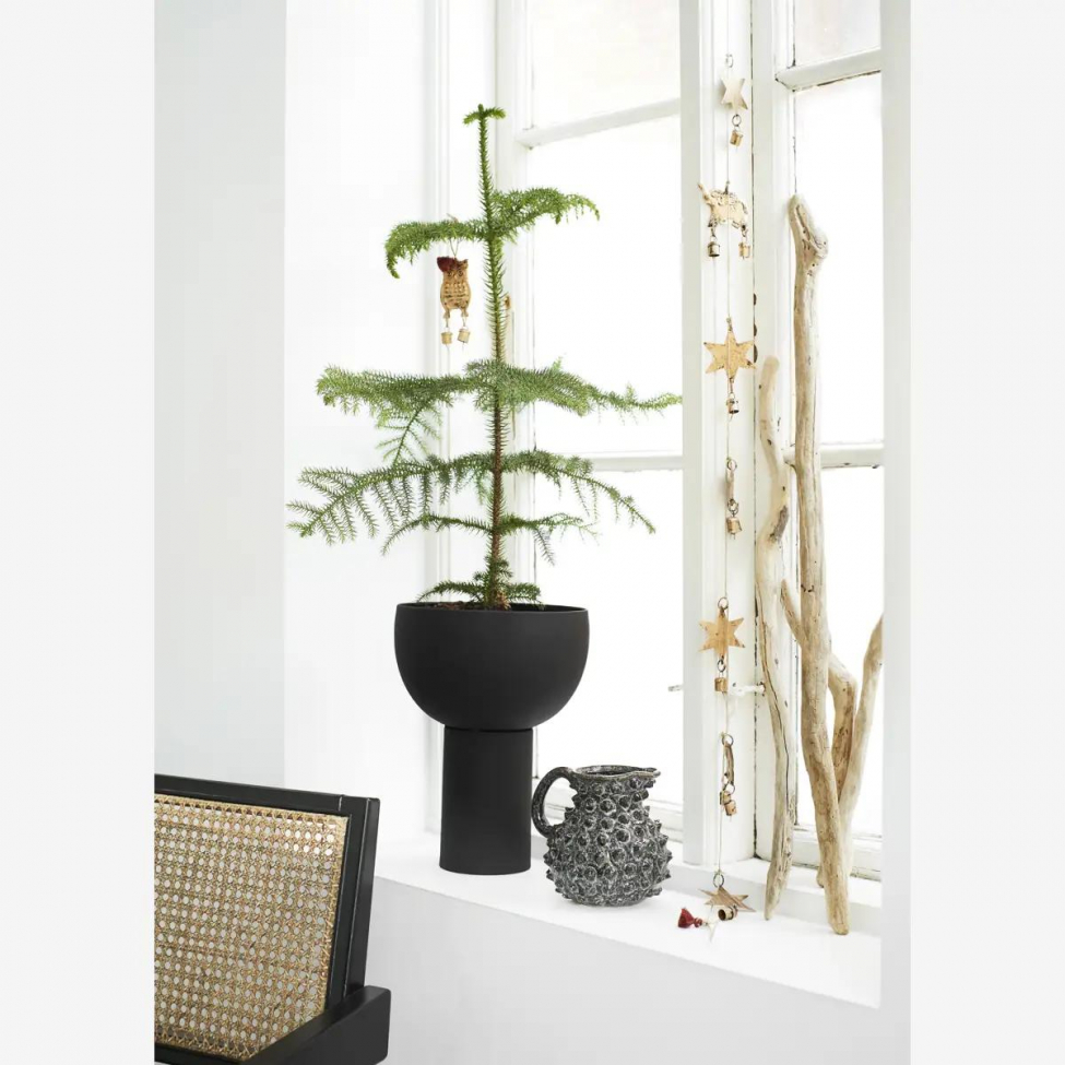 Stol 'Rattan' - Svart