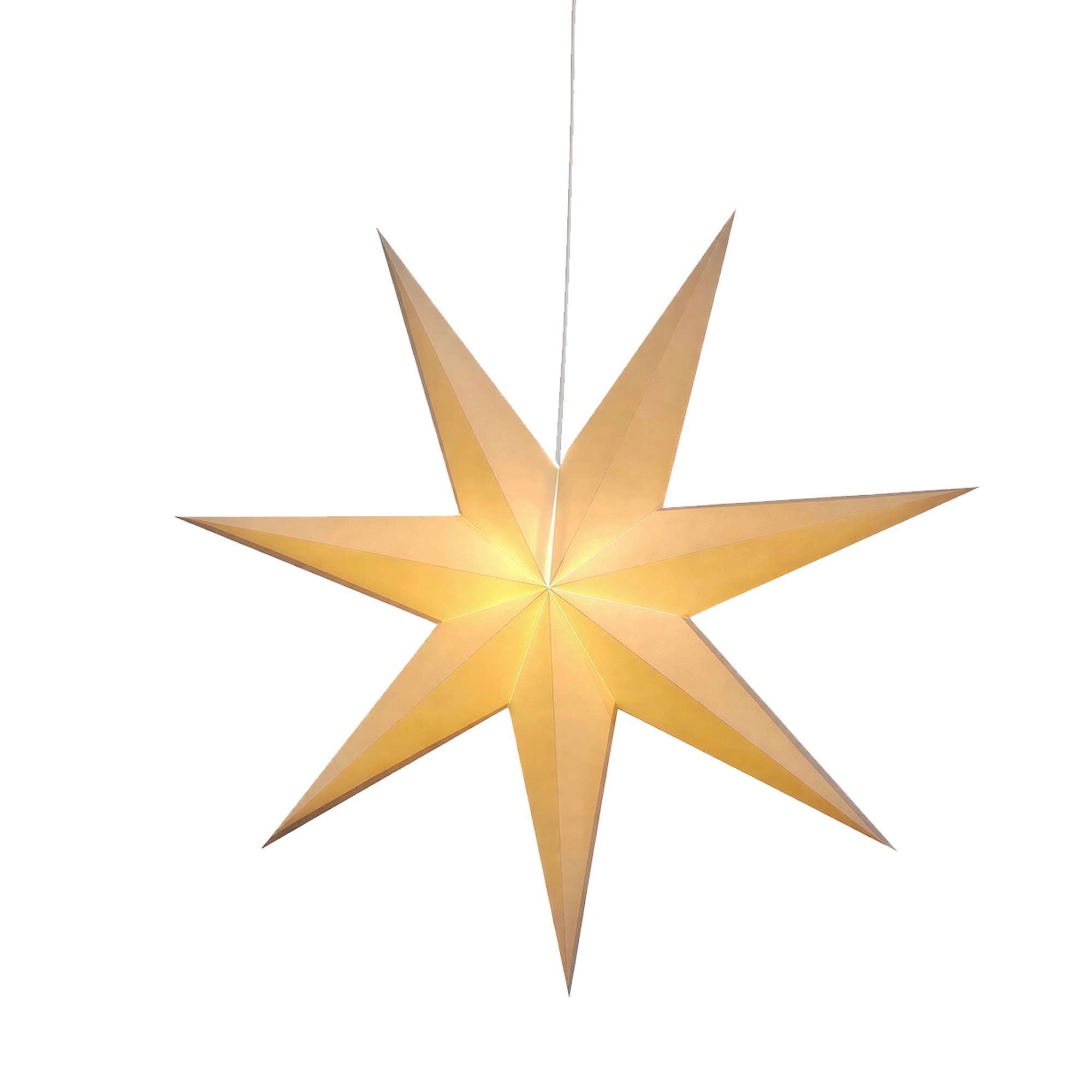 Adventsstjärna 'Sally' 60cm - Vit