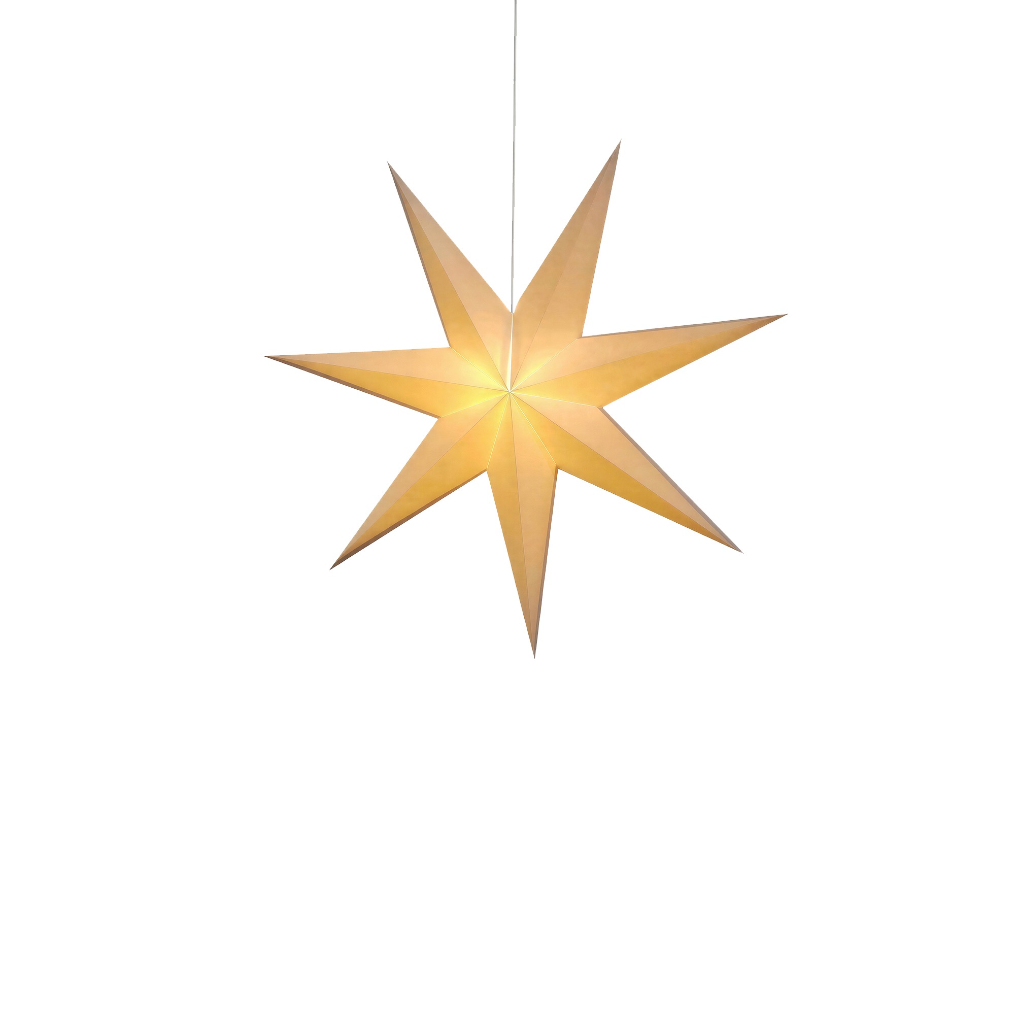 Adventsstjärna 'Sally' 80cm - Vit