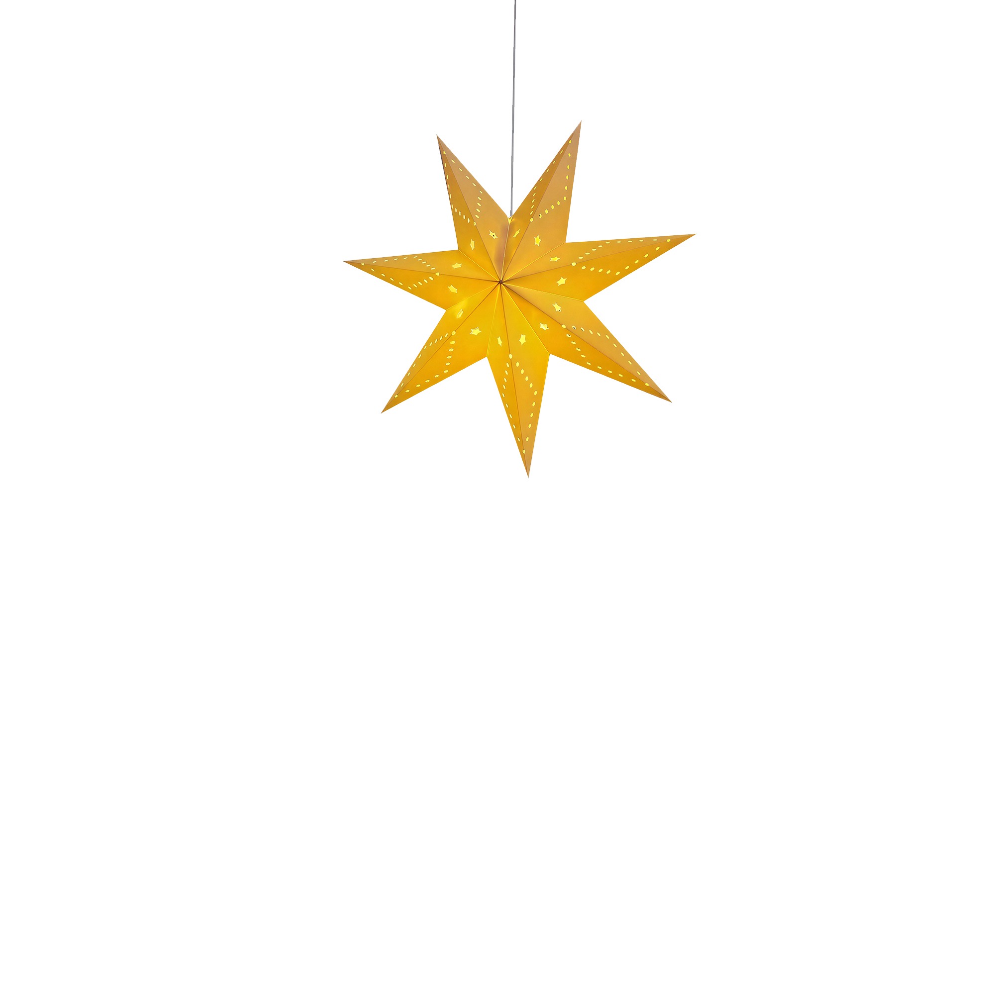 Adventsstjärna 'Skimra' 45cm - Vit
