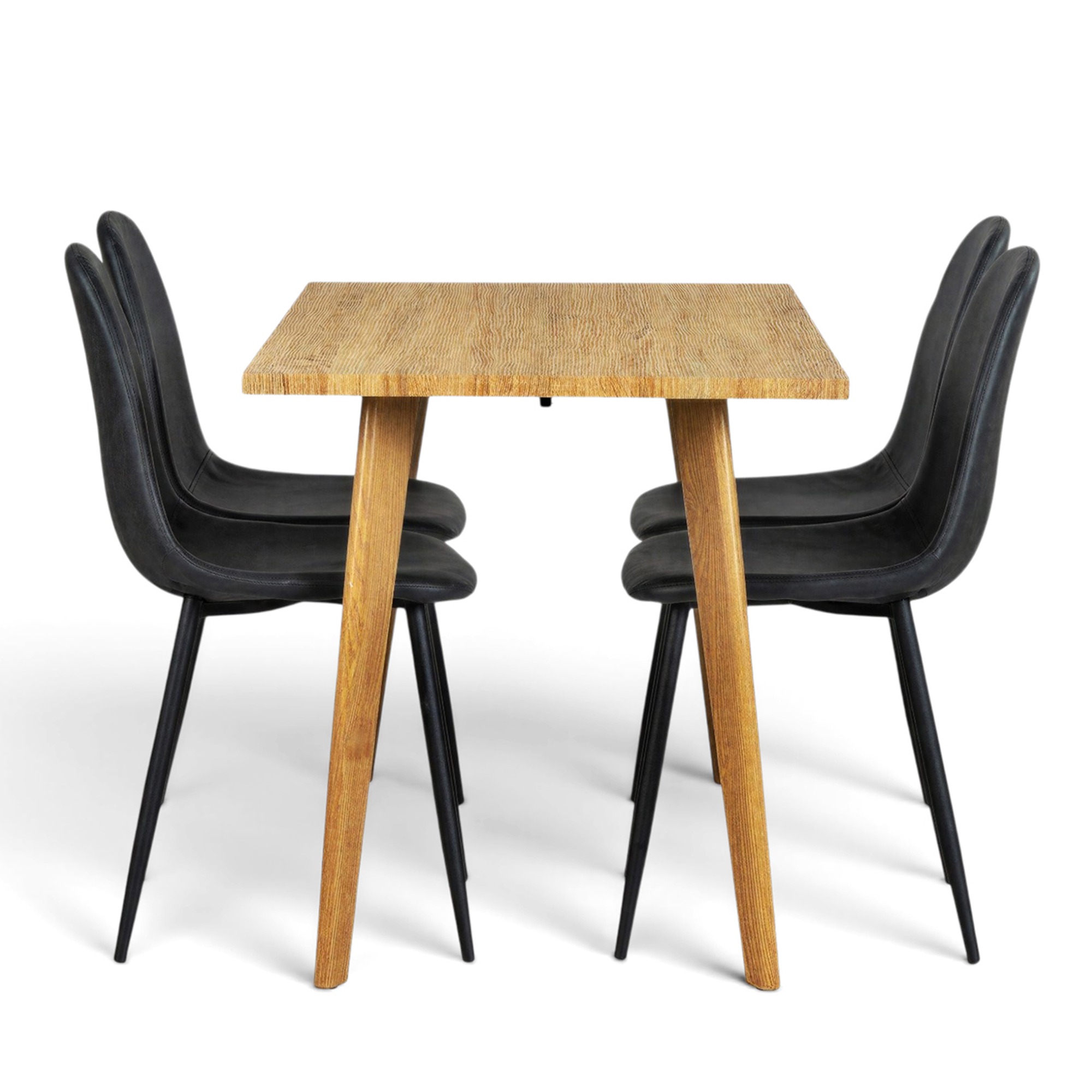 Matgrupp 'Nordisk Forma' - 1 Bord & 4 Stolar