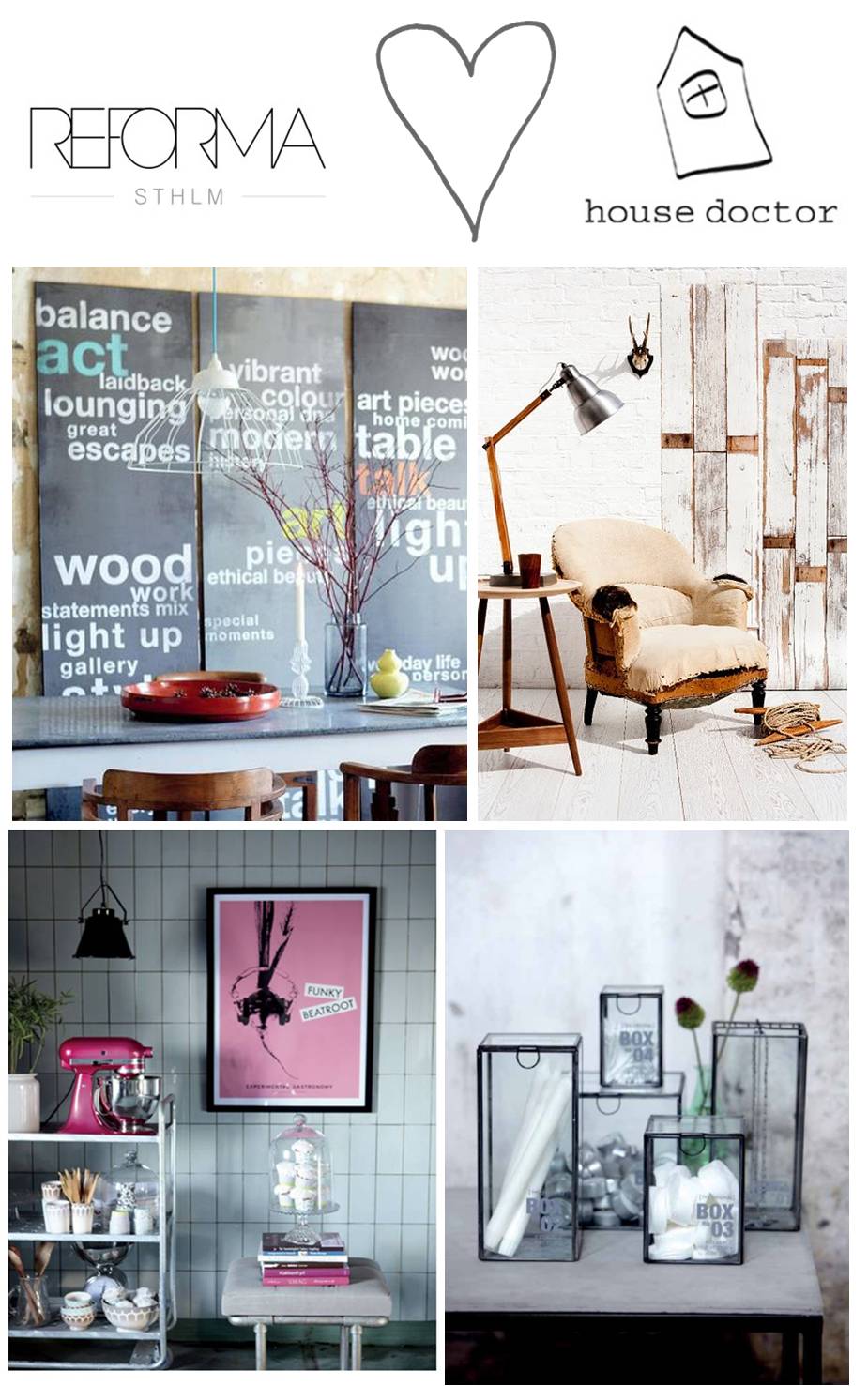 House doctors nya sortiment hos reforma sthlm
