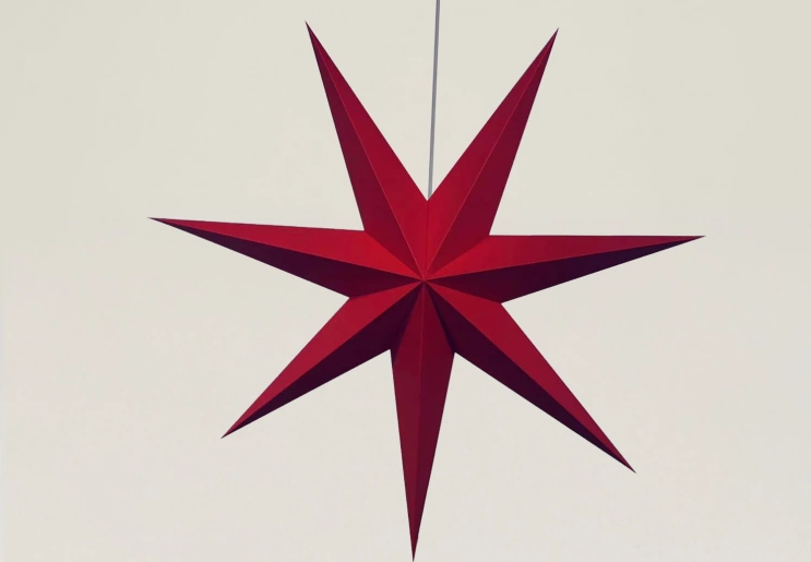 Gwiazda adwentowa 'Sally' 100 cm – Czerwona